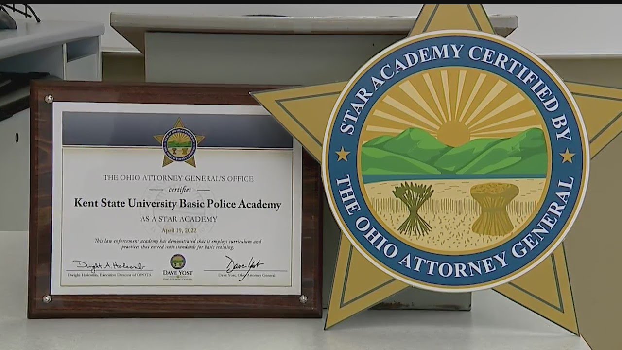 Kent State Trumbull police academy recognized for its hard work, unique training
