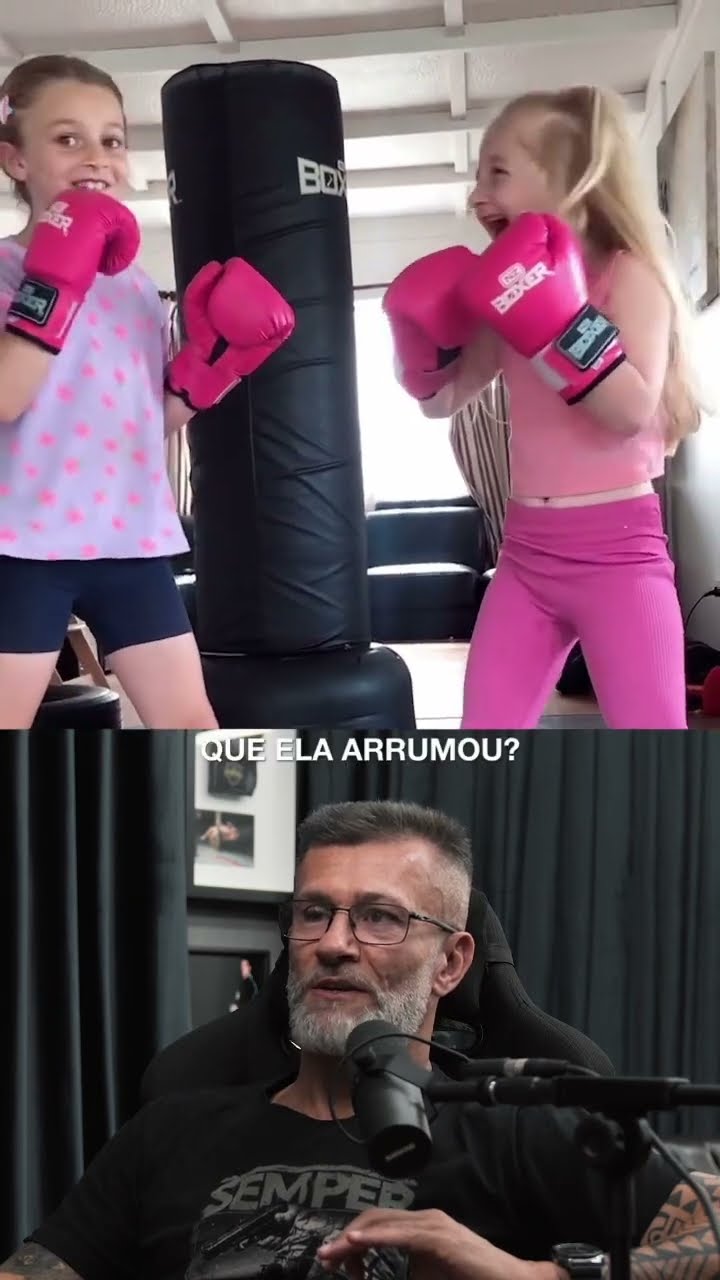 Criança na luta!! ?