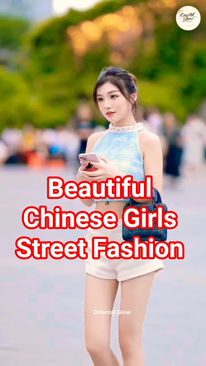 Top 5 Chinese Girls Street Fashion Trends Will Leave You Speechless! #chinesegirl #streetfashion
