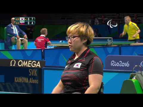 Table Tennis |  Women's Singles - Class 3 Round 1 | Rio 2016 Paralympic Games