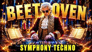 🔴 LIVE : Beethoven Techno Mix 🎧 Deep Focus &amp; Flow State