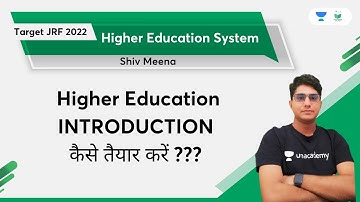 HIGHER EDUCATION | How to prepare ??? | INTRODUCTION | Paper 1 | Target JRF 2022 | Shiv Kumar Meena