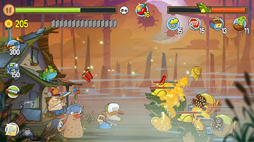 Swamp Attack - Hard Mode. Episode 10 Level 2 Gameplay Android walkthrough