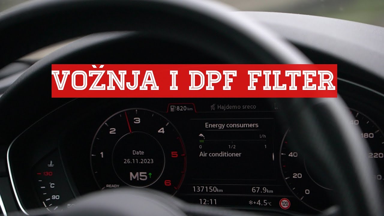 Moj nacin voznje automobila sa DPF filterom
