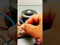 Free Energy Generator 💡 | Silai Machine Ki Chakkiyon Se Generator Bana Diya ⚙️ | #Shorts