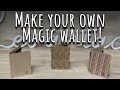 DIY Make your own wooden wallet - DIY Magic wallet