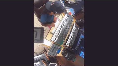 Sampling on the prophet xl with Tg3keys