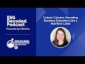 Carbon Calories: Decoding Product Emissions with a Nutrition Label | ESG Decoded Podcast #159