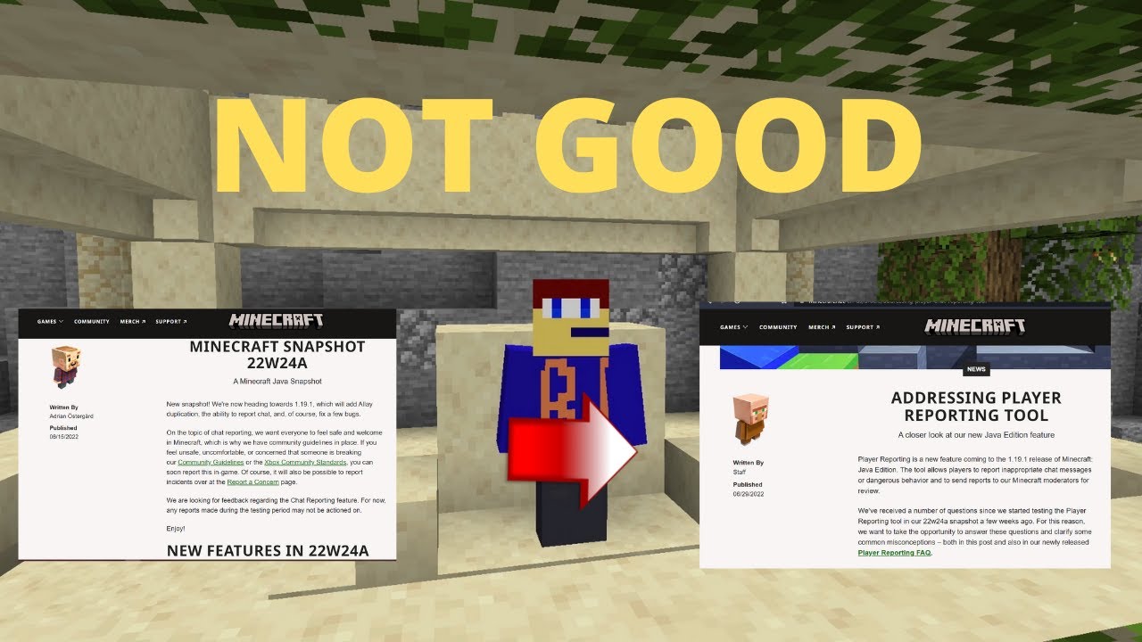 Microsoft is destroying Minecraft (Player Chat Reporting)