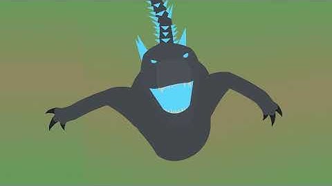 Godzilla VS Kong. Godzilla Blasts A Hole To Hollow Earth StickNodes Recreation!!