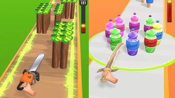 Sword Melter! Very Satisfying And Relaxing ASMR Slicing Game