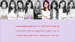 Girls Generation - The Boys Korean Ver. Color Coded Hanromeng Lyrics