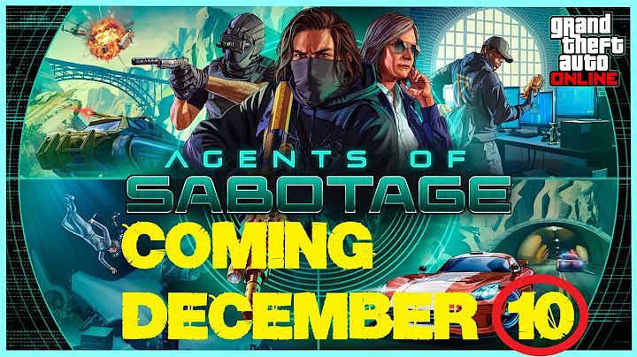 NEW Update GTA Online: Agents of Sabotage (Coming December 10)