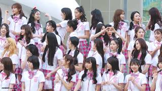 [4k fancam] 180510 프로듀스48 (prodece 48 ) 단체 인사_1 직캠