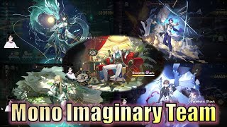 E6S5 Mono Imaginary Team (DHIL, Welt, Aventurine, Dr. Ratio, Luocha) vs G&G *V12D20* Erudition