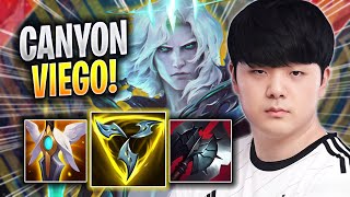 CANYON IS A BEAST WITH VIEGO! - DK Canyon Plays Viego JUNGLE vs Gragas! | Season 2023