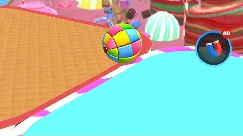 Candy Ball Run Gameplay Walkthroungh Android IOS Level 90