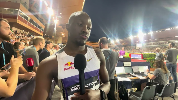 Letsile Tebogo After 19.97 Runner-Up Finish In Monaco Diamond League 200m