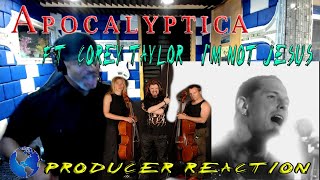 Apocalyptica ft Corey Taylor  I'm Not Jesus Official Video - Producer Reaction