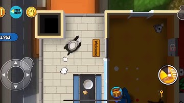 Robbery Bob: CHAPTER 6 - HIGH-RISE Level 14 , 100% iOS/Android Walkthrough