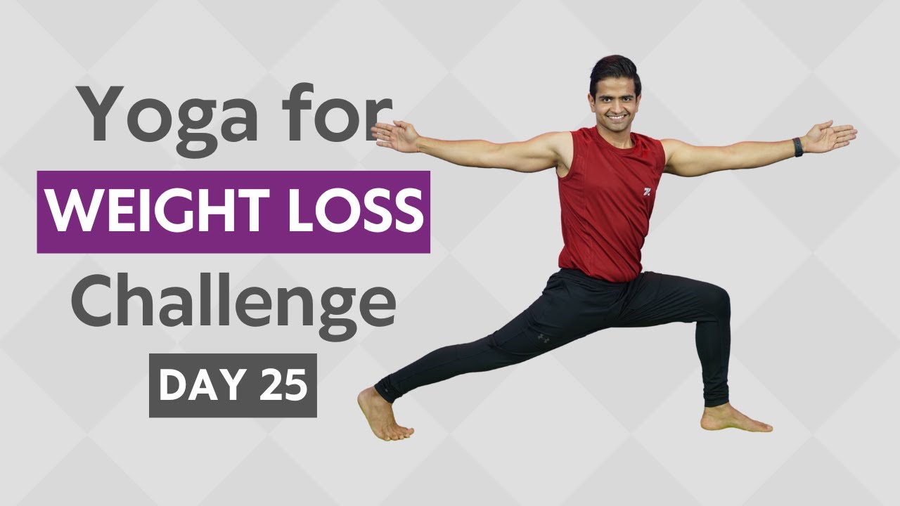 Yoga for Weight Loss | Day 25 | Power Yoga | Yoga with Naveen