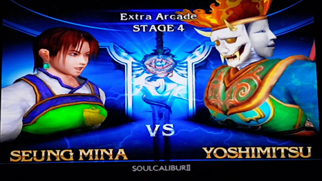 Soul Calibur 2 Extra Arcade Mode Seung Mina GC 1080 - YouTube
