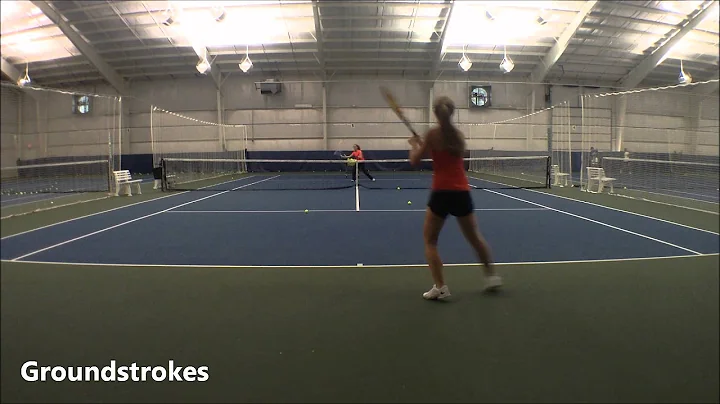 Callie Frey College Tennis Recruiting Video