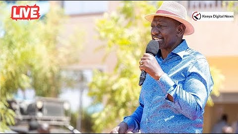 LIVE: President Ruto STORMS Makutano, Meru after Gachagua's yesterday rally!!