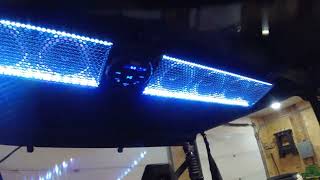 BOSS Audio BRT36RGB Soundbar Unboxing & Install for UTV