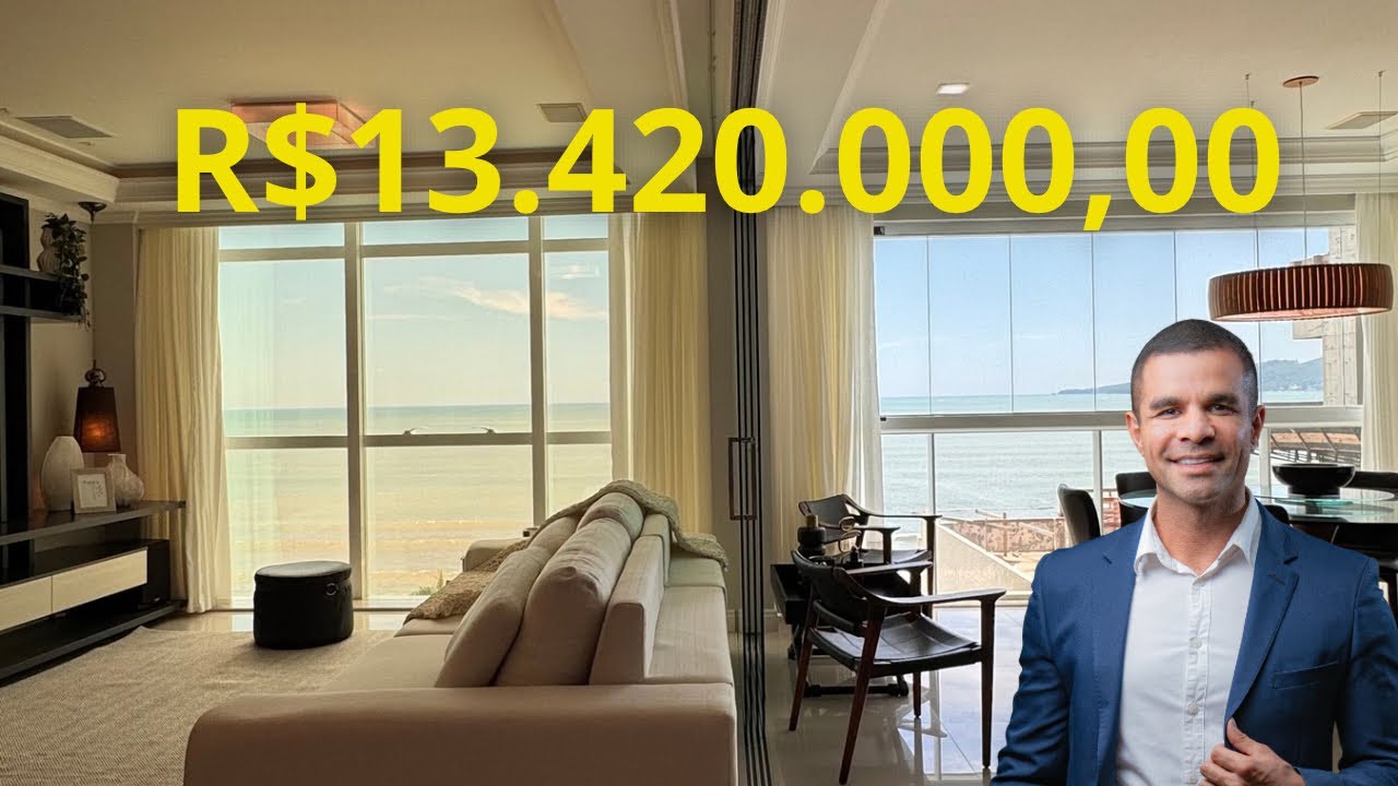 Apartamento frente mar em Itapema | Atlantic Paradise | 4 Suítes | 3 Vagas | 281m² privativos 