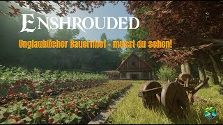 Enshrouded Traum-Bauernhof – Das musst du sehen! Kreative Bauideen, Streichelzoo, Hollywoodschaukel! screenshot 5
