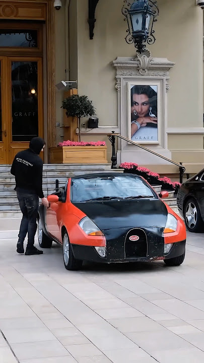 Fake Buggati in Monaco