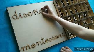 Alfabeto Montessori HD 720p
