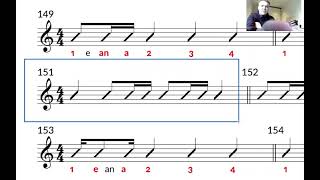 Senior 3 - Exercises 145-162 (Syncopated 16ths)