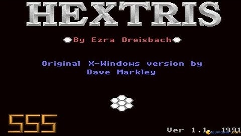 Hextris gameplay (PC Game, 1991)