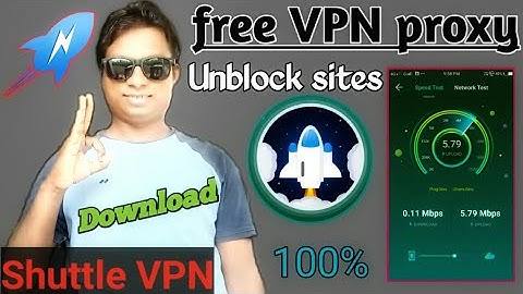 Free VPN proxy ! Unblock sites - Shuttle VPN 2021 #internet.