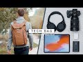 Mon sac et mon matriel hightech en voyage 