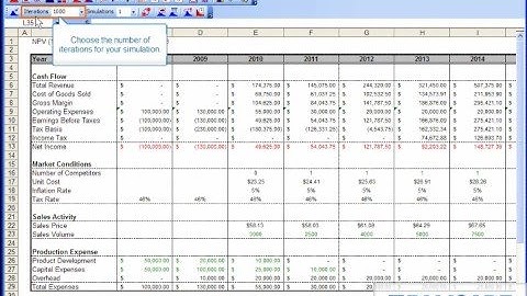 How to Change the Simulation Settings in @RISK