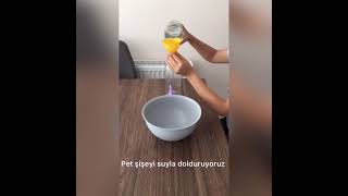 Havanın İtme Kuvveti Deneyi Resimi