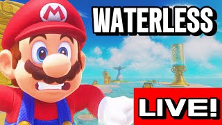 Super Mario Odyssey but Water is BANNED! LIVE