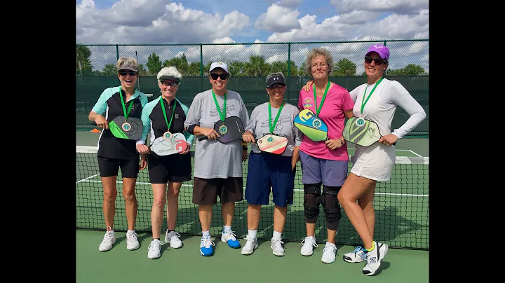 4.0 Ladies Pickleball Tournament -Finals  The Villages, FL.  Feb 18th, 2020