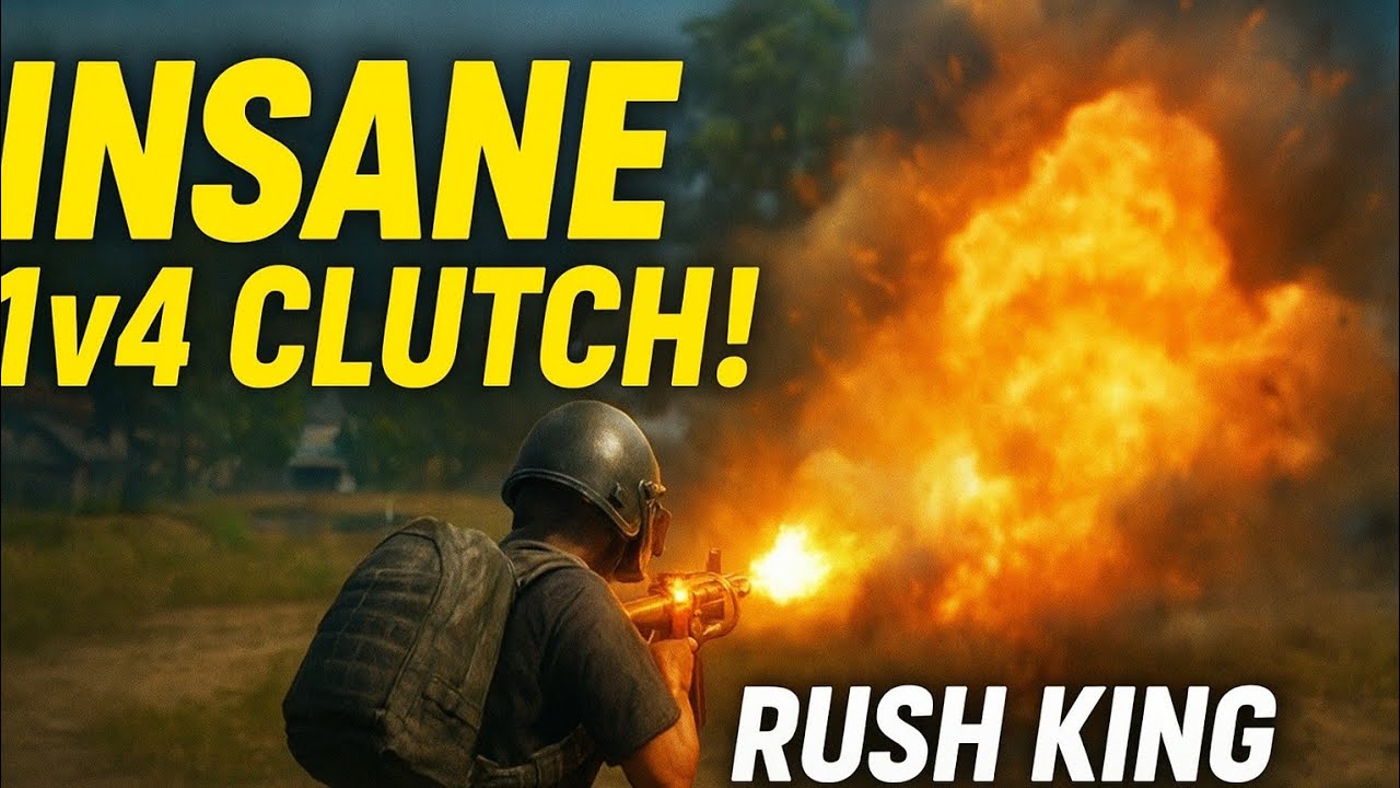 BGMI Highlights | Insane 1v4 Clutch & Rush Gameplay | The Mehta Squad # ...