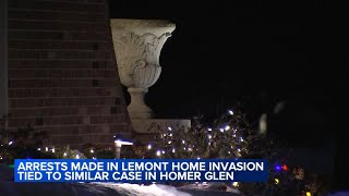 3 suspects arrested after women tied up, robbed in 2 suburban home invasions, sheriff says