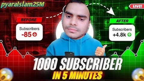 🔥 Live Subscriber Count 2025 | YouTube Live Sub Count | Real Time Subscribers Tracker