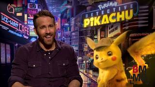 Ryan Reynolds Interview - Pokémon Detective Pikachu