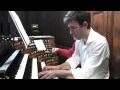 Martin bacot plays Marcel Dupré: Prelude & Fugue in A flat maj, at St Sulpice