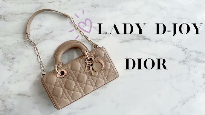 SAVE THIS - Dior Lady D-Joy bag review + size comparison @dior #DiorSS23 ✨  I love that Lady D-Joy comes with two bag strap options, it also…