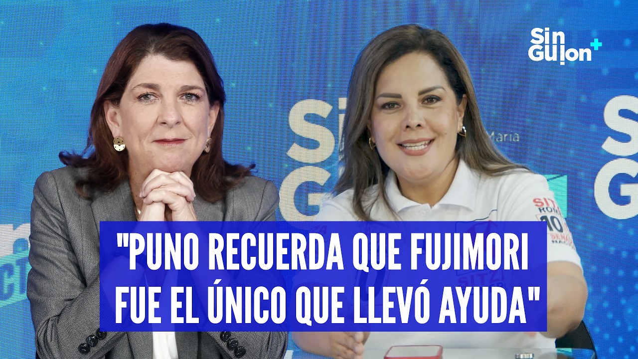 ROSA MARÍA PALACIOS ENTREVISTA A SITZA ROMERO DE FUERZA POPULAR #SGE