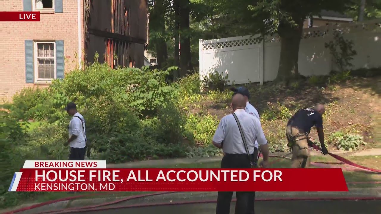 All accounted for after Kensington house fire