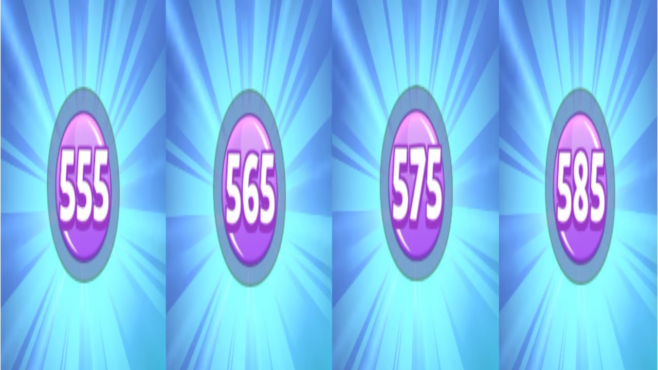 Happy Birthday 🎂 🎉 Level 555 Vs Level 565 Vs Level 575 Vs Level 585 | My Talking Tom 2